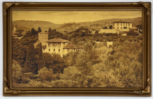 Una Vista Dal Tetto (A Rooftop View), Villa Cora, Florence, 2023