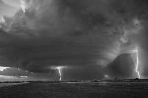 Lightning Strikes, Peckham, Oklahoma